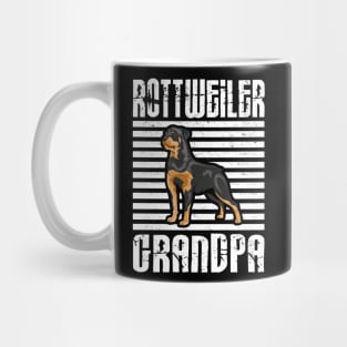 Rottweiler Grandpa Proud Dogs Mug